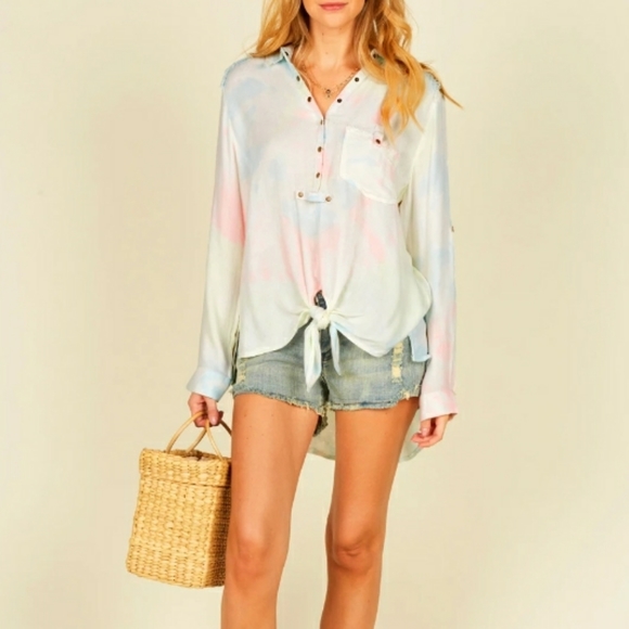 VINTAGE HAVANA Tie Dye Shirt - Picture 3 of 5